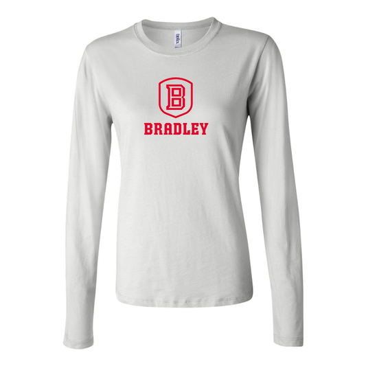 BELLA CANVAS Bradley Braves Jersey Long Sleeve Tee