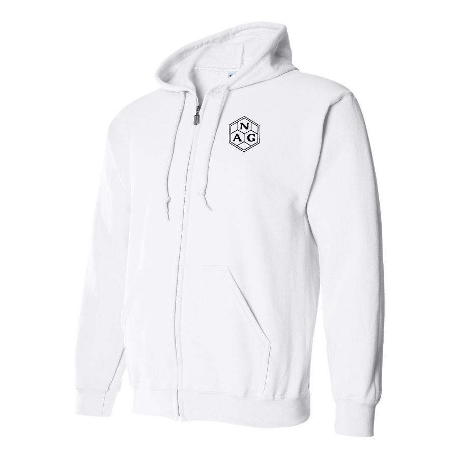 Men's NAG Logo Zipper Hoodie