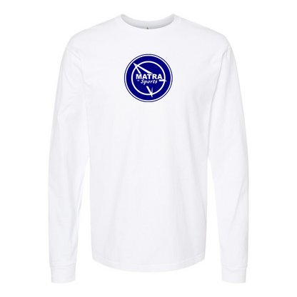Men's Matra Sports Logo Cotton Long Sleeve T-Shirt