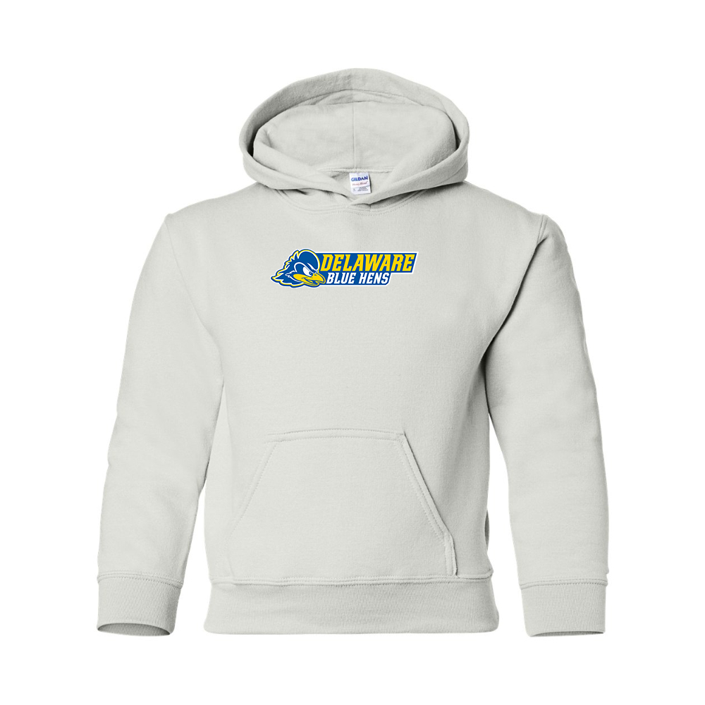 Youth  Delaware Blue Hens Gildan Heavy Blend  Hooded Sweatshirt