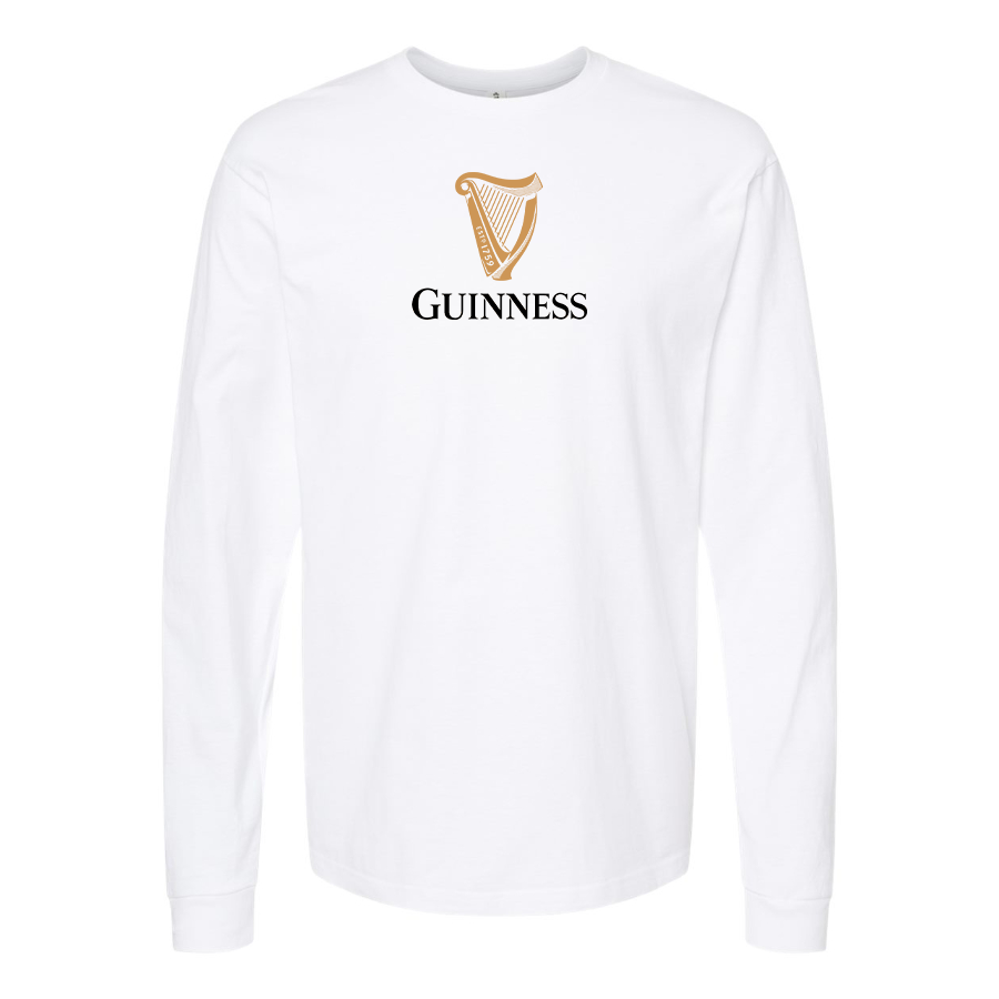Men's Guinness Logo Long Sleeve T-Shirt