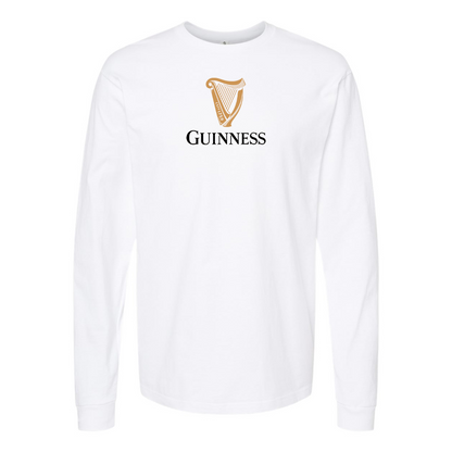 Men's Guinness Logo Long Sleeve T-Shirt