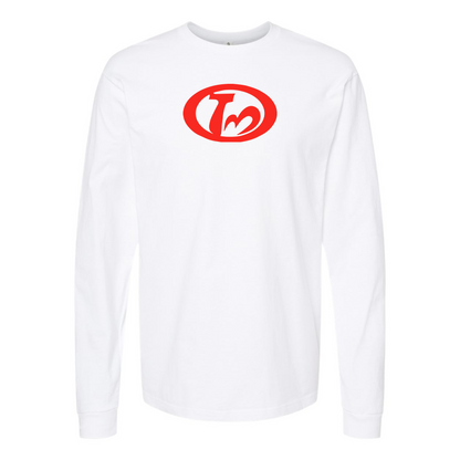 Men's Tianma Logo Cotton Long Sleeve T-Shirt