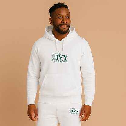 Men's Ivy League Logo Hoodie Joggers Set