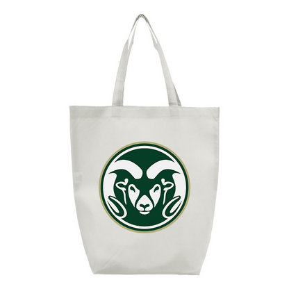 Colorado State Rams Q-Tees Non-Woven Gusset Bottom Tote