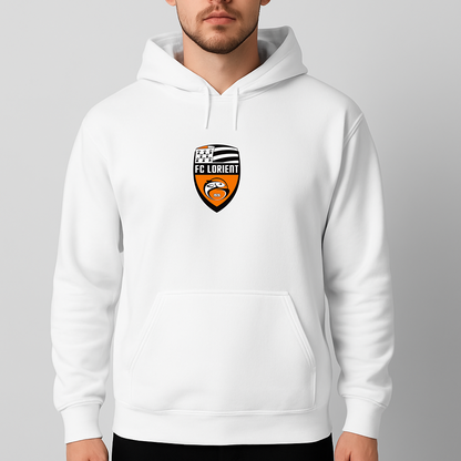Men's FC Lorient Soccer Logo Pullover Hoodie