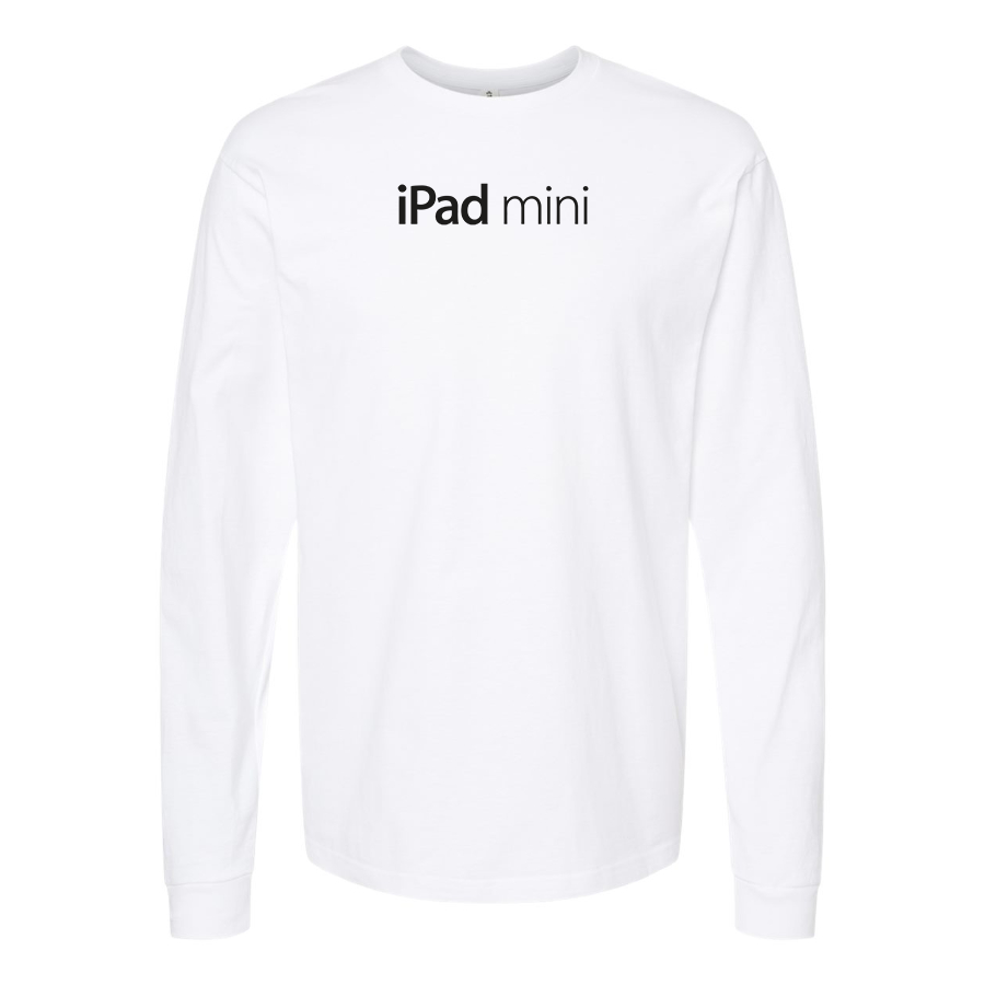 Men's iPad Mini Logo  Cotton Long Sleeve T-Shirt