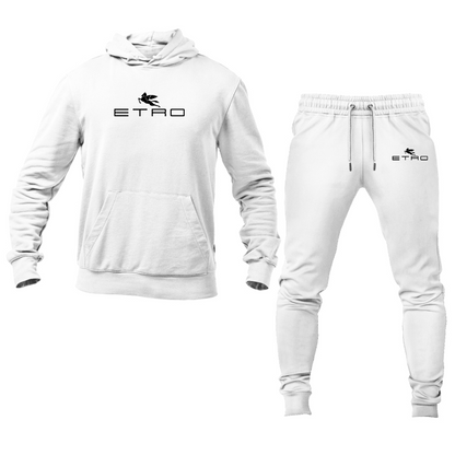 Men's Etro Logo Hoodie Joggers Set