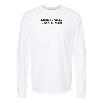 Men's Buena Vista Social Club Logo Cotton Long Sleeve T-Shirt