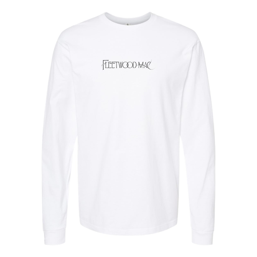 Men's Fleetwood Mac  Logo Cotton Long Sleeve T-Shirt