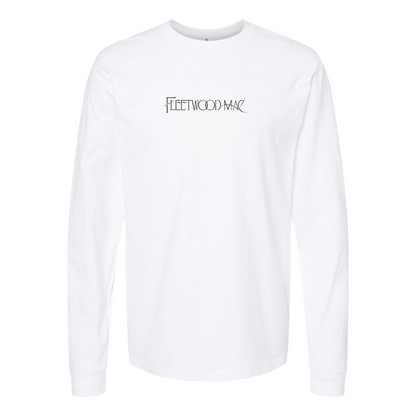 Men's Fleetwood Mac  Logo Cotton Long Sleeve T-Shirt