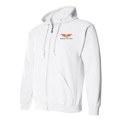 Men's New Flyer Industries Logo Zipper Hoodie