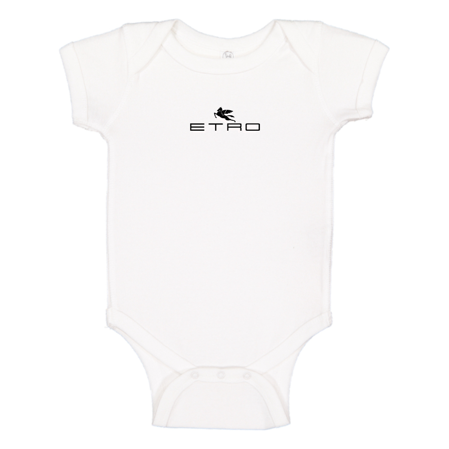 Etro Logo Baby Romper Onesie