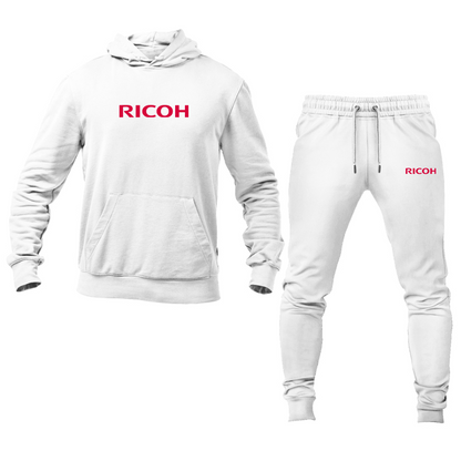 Men's Ricoh Logo Hoodie Joggers Set