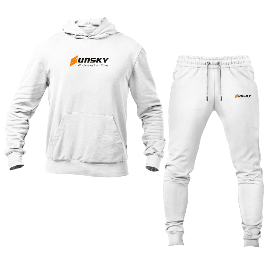 Men's SUNSKY  Logo Hoodie Joggers Set