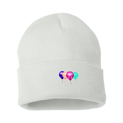Balloon-Emojis Logo Beanie Hat