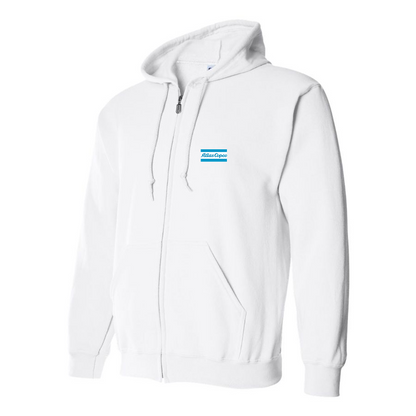 Men's Atlas Copco Logo Zipper Hoodie
