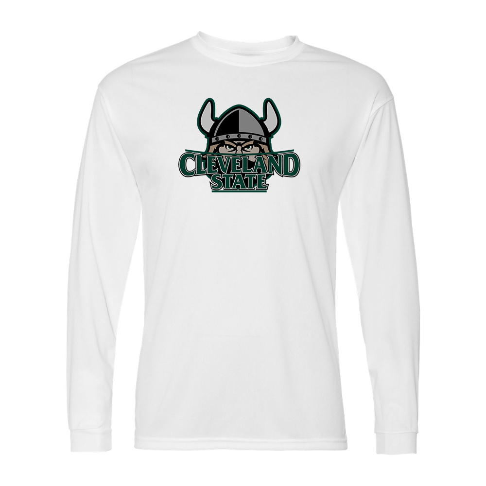 Men's  Cleveland State Vikings Performance Long Sleeve T-Shirt