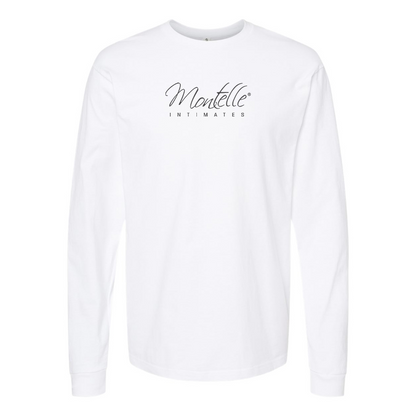 Men's Montelle Intimates Logo  Cotton Long Sleeve T-Shirt