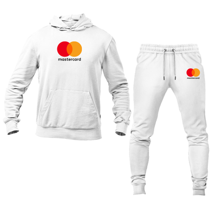 Men's  Mastercard Logo Hoodie Joggers Set