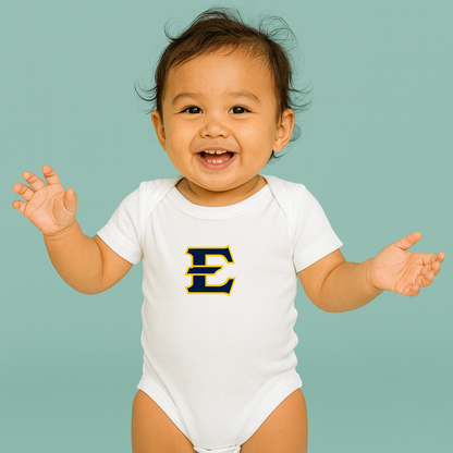 ETSU Buccaneers Logo Baby Romper Onesie