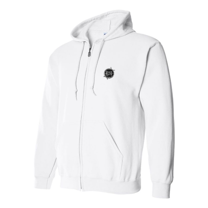 Men's When Rivers Meet Zipper Hoodie