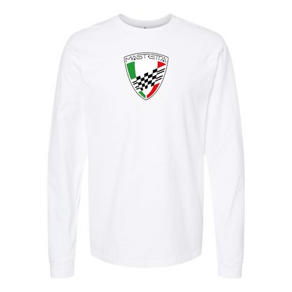 Men's Mastretta Logo Cotton Long Sleeve T-Shirt