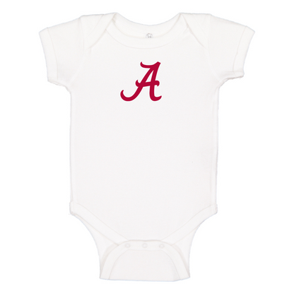Alabama Crimson Tide Logo Baby Onesie Romper