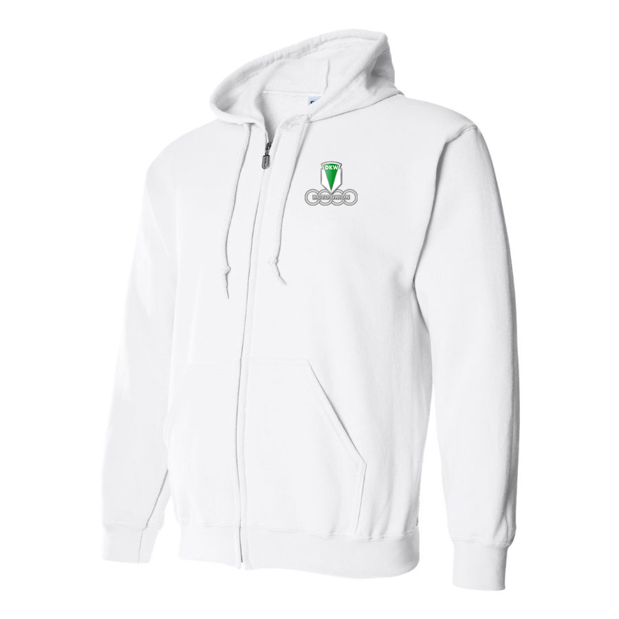 Men's DKW Logo Zipper Hoodie