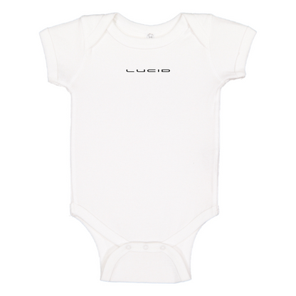 Lucid Motors Logo Baby Onesie Romper
