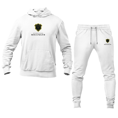 Men's Bollinger Logo Hoodie Joggers Set