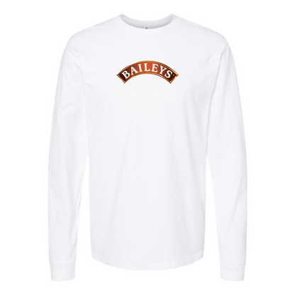 Men's Baileys Logo Cotton Long Sleeve T-Shirt