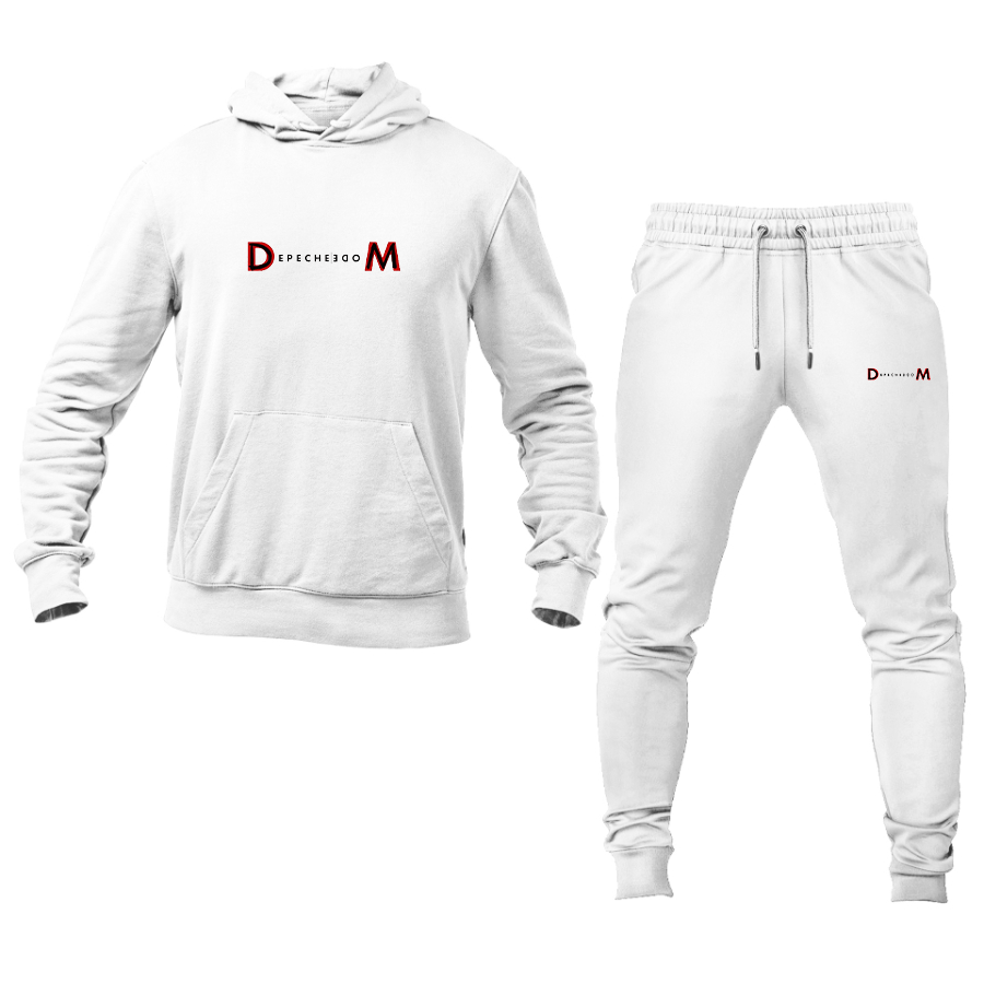 Men's Depeche Mode Logo Hoodie Joggers Set
