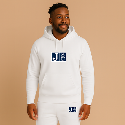 Men's Jackson State Tigers Logo Hoodie Joggers Set