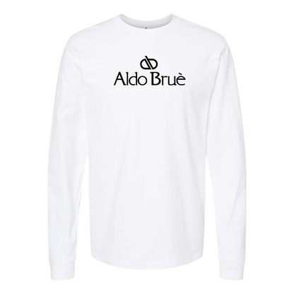 Men's Aldo Brue Logo Cotton Long Sleeve T-Shirt