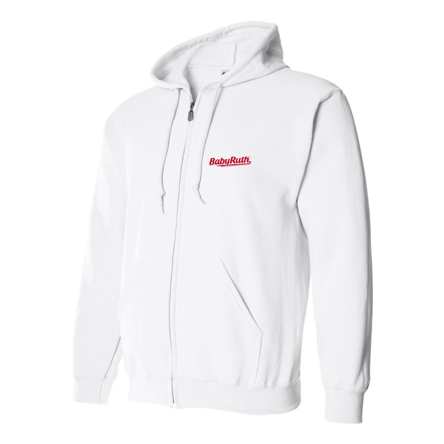 Men's BabyRuth Logo Zipper Hoodie