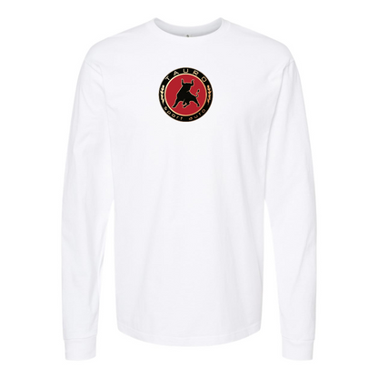 Men's Tauro Sport Auto Logo Cotton Long Sleeve T-Shirt