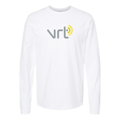 Men's VRT Logo Cotton Long Sleeve T-Shirt