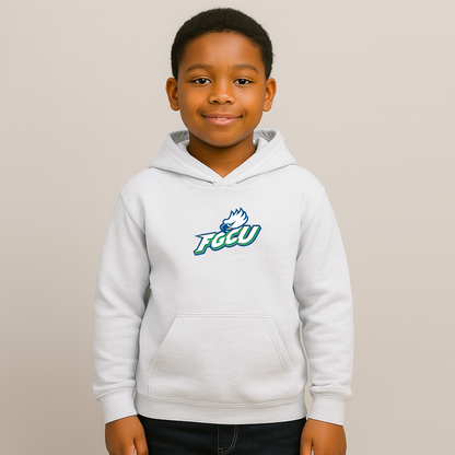 Youth Florida Gulf Coast Eagles Logo Pullover Hoodie