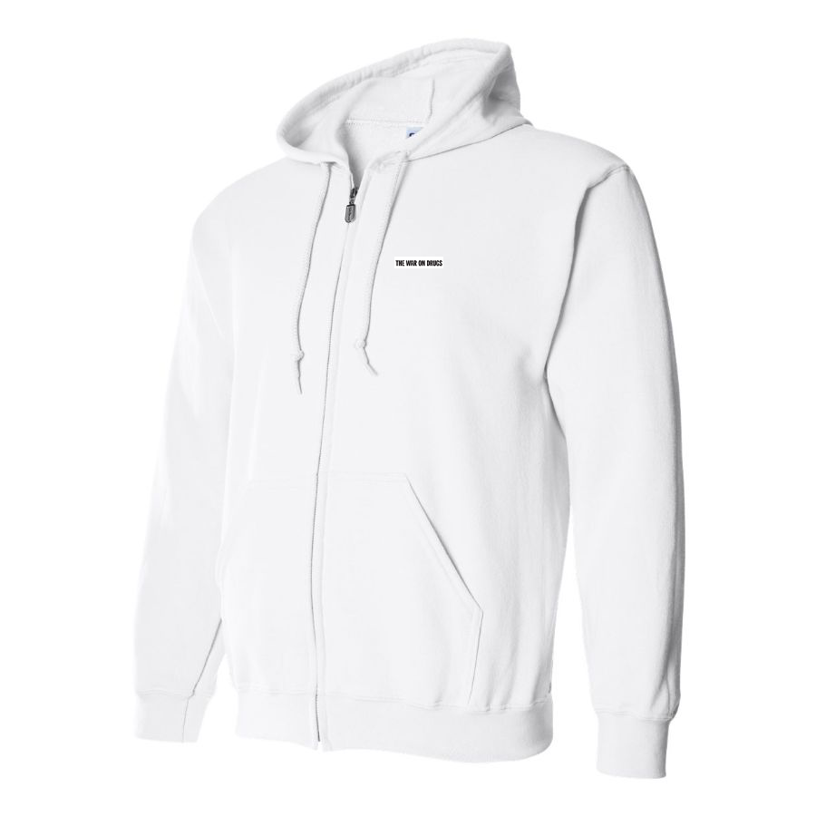 Men's The War on Drugs Logo Zipper Hoodie