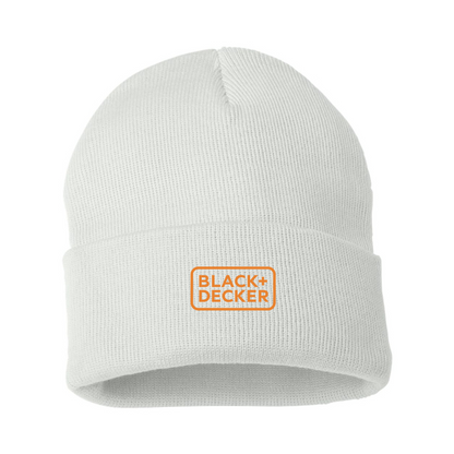 Black Decker Logo Beanie Hat