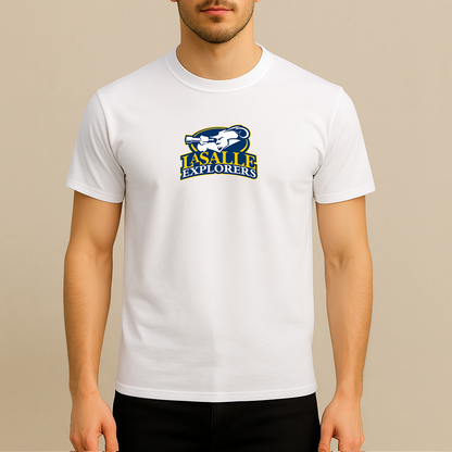 Men's La Salle Explorers Logo Cotton T-Shirt