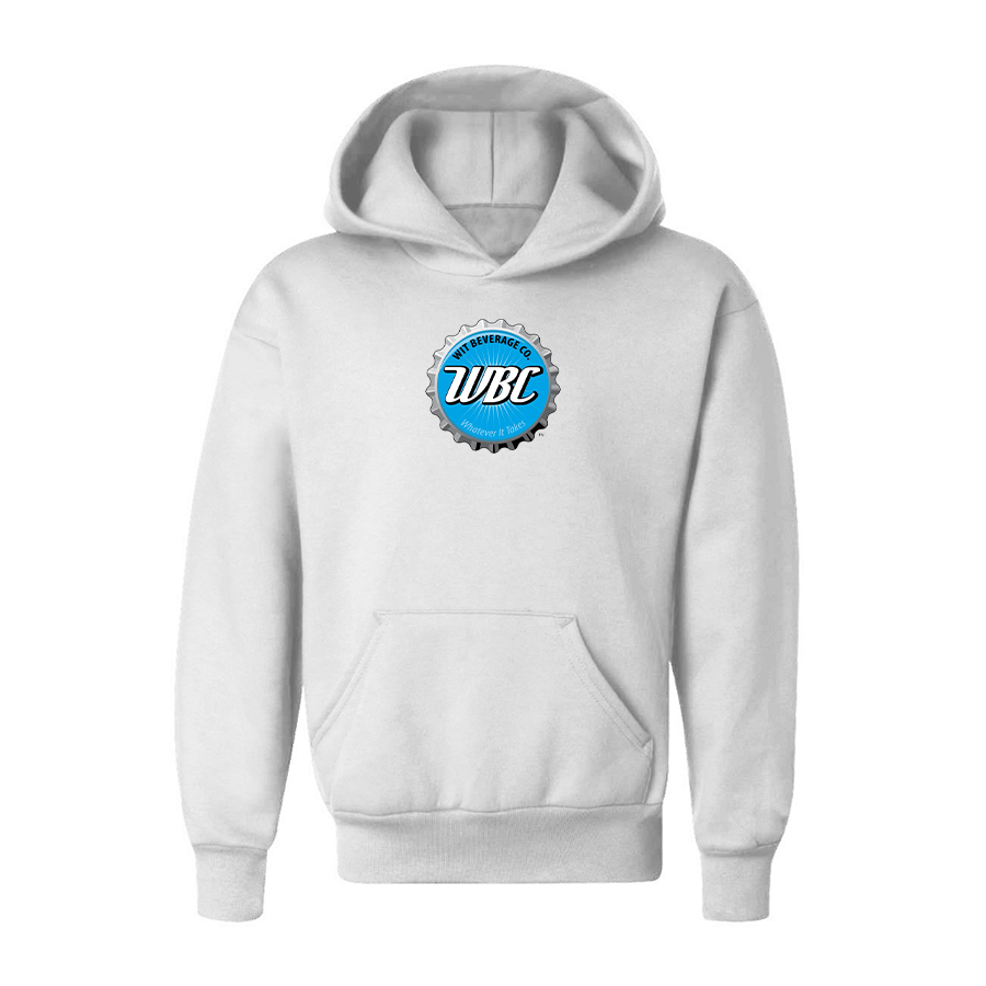 Youth Wit Beverage Company Logo Pullover Hoodie