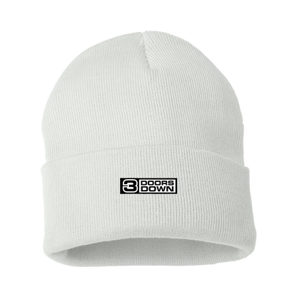3 Doors Down Logo Beanie Hat