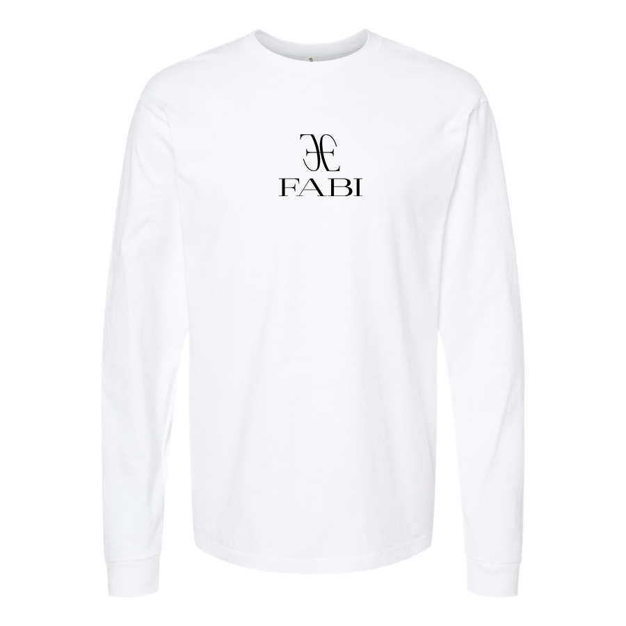 Men's Fabi Logo Long Sleeve T-Shirt