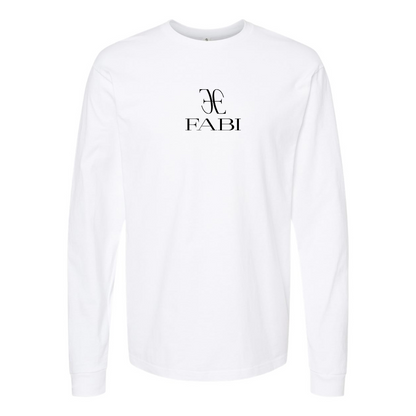 Men's Fabi Logo Long Sleeve T-Shirt