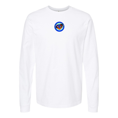 Youth The Black Crowes Logo Cotton Long Sleeve T-Shirt