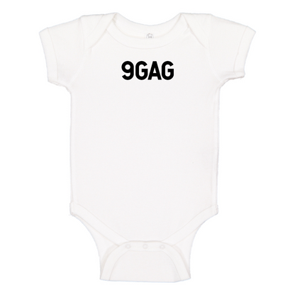 9gag Logo Baby Onesie Romper