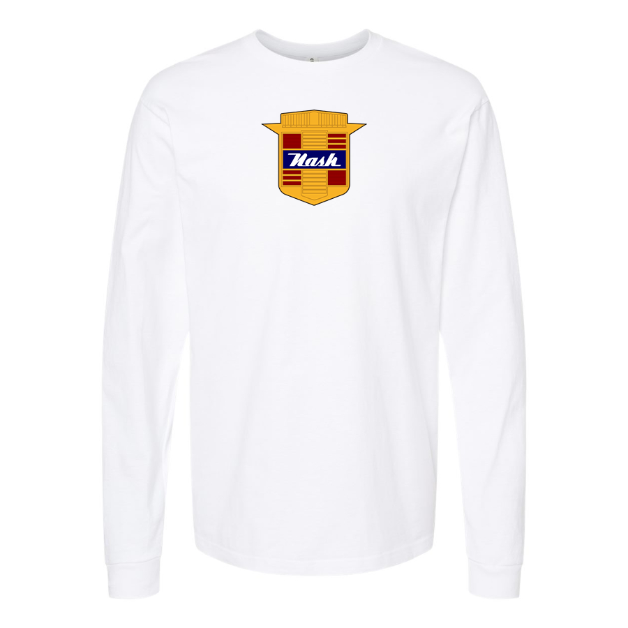 Youth Nash Motors Logo Cotton Long Sleeve T-Shirt
