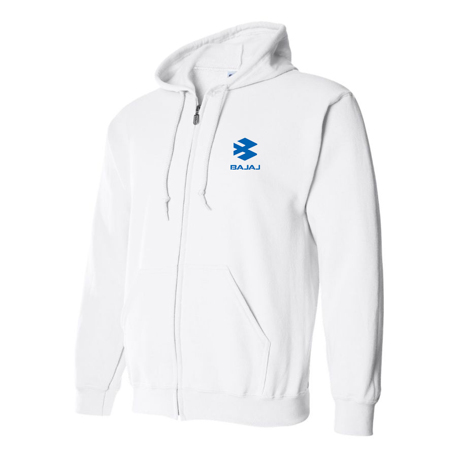 Men's Bajaj Logo Zipper Hoodie